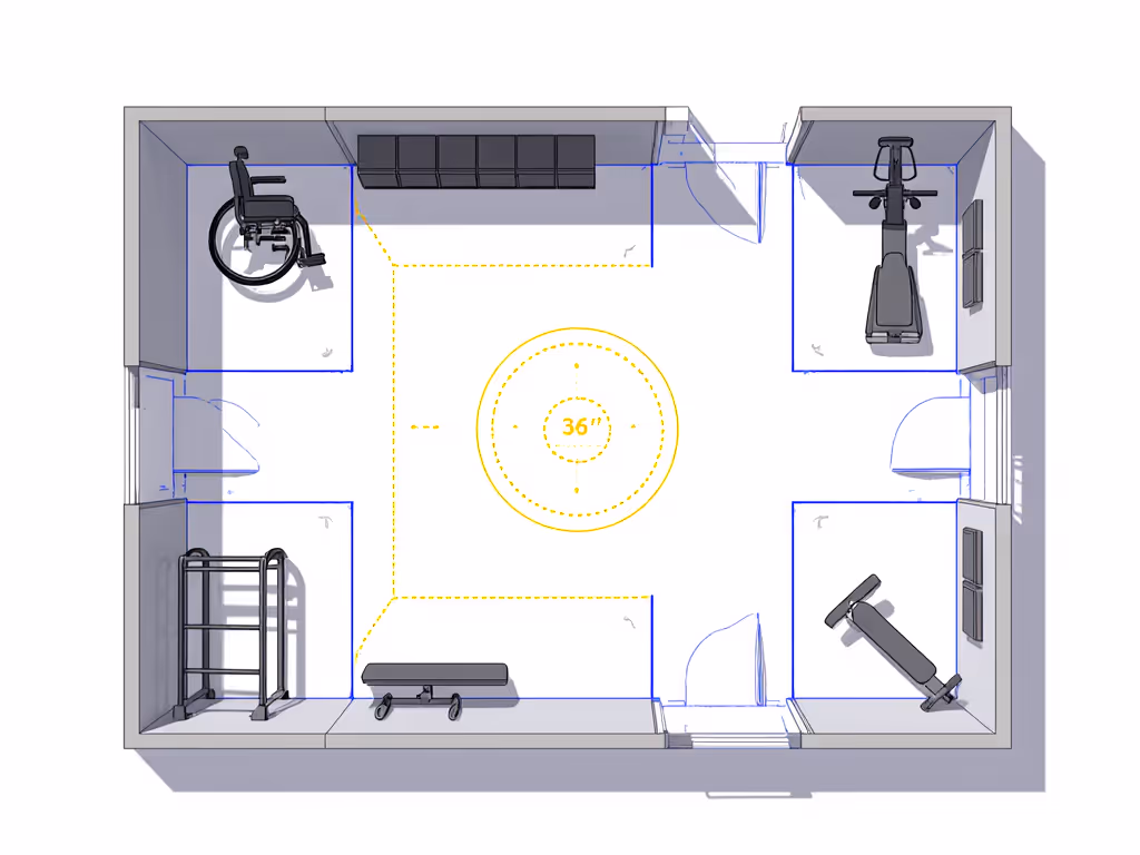 home_gym_layout_with_wheelchair_clearance_measurements