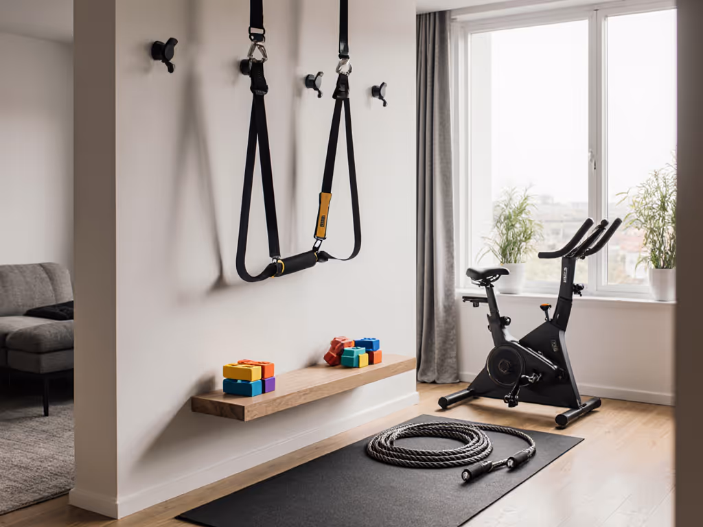 Minimal HIIT Setup: Best Compact Home Gym Equipment