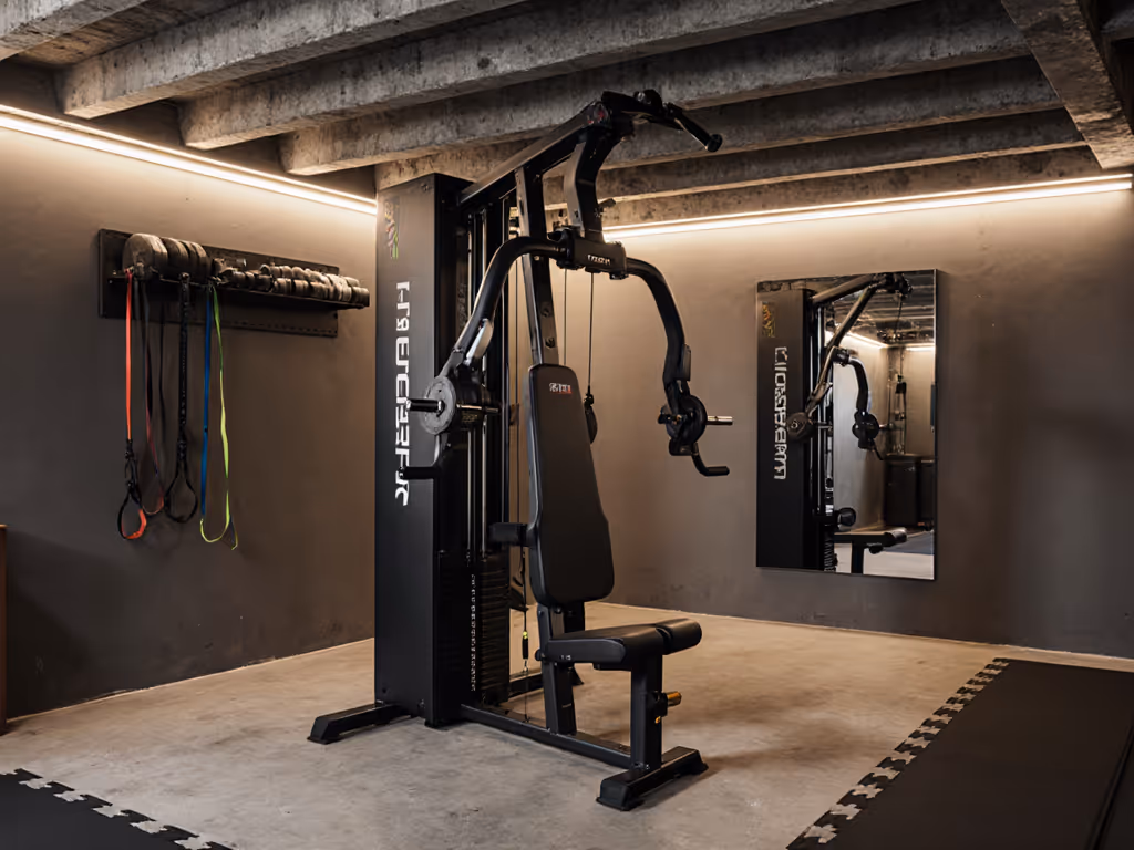 Titan Fitness Functional Trainer: Fits Low-Ceiling Home Gyms