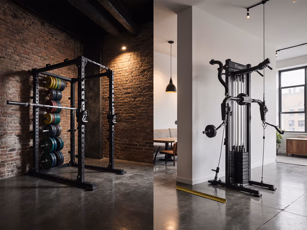 Space-Saving Home Gyms: Plate-Loaded vs Selectorized Guide