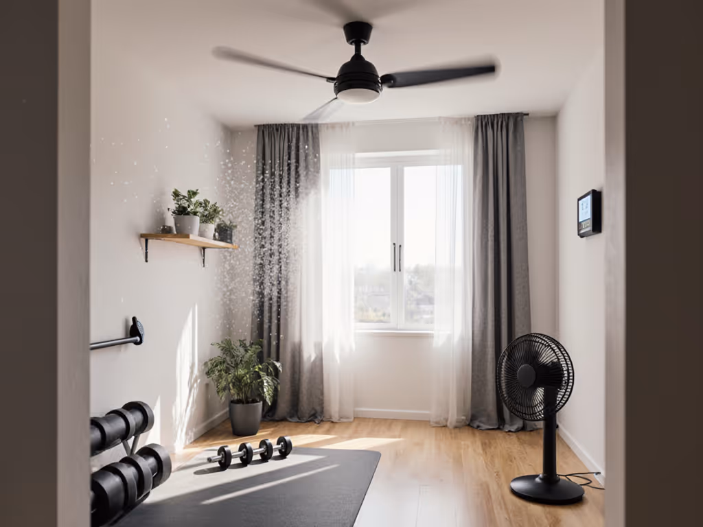 Home Gym Ventilation: Train Longer in Comfortable Air