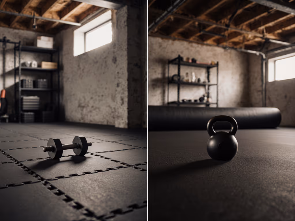 Home Gym Flooring: Soundproof Tile vs Roll Tested