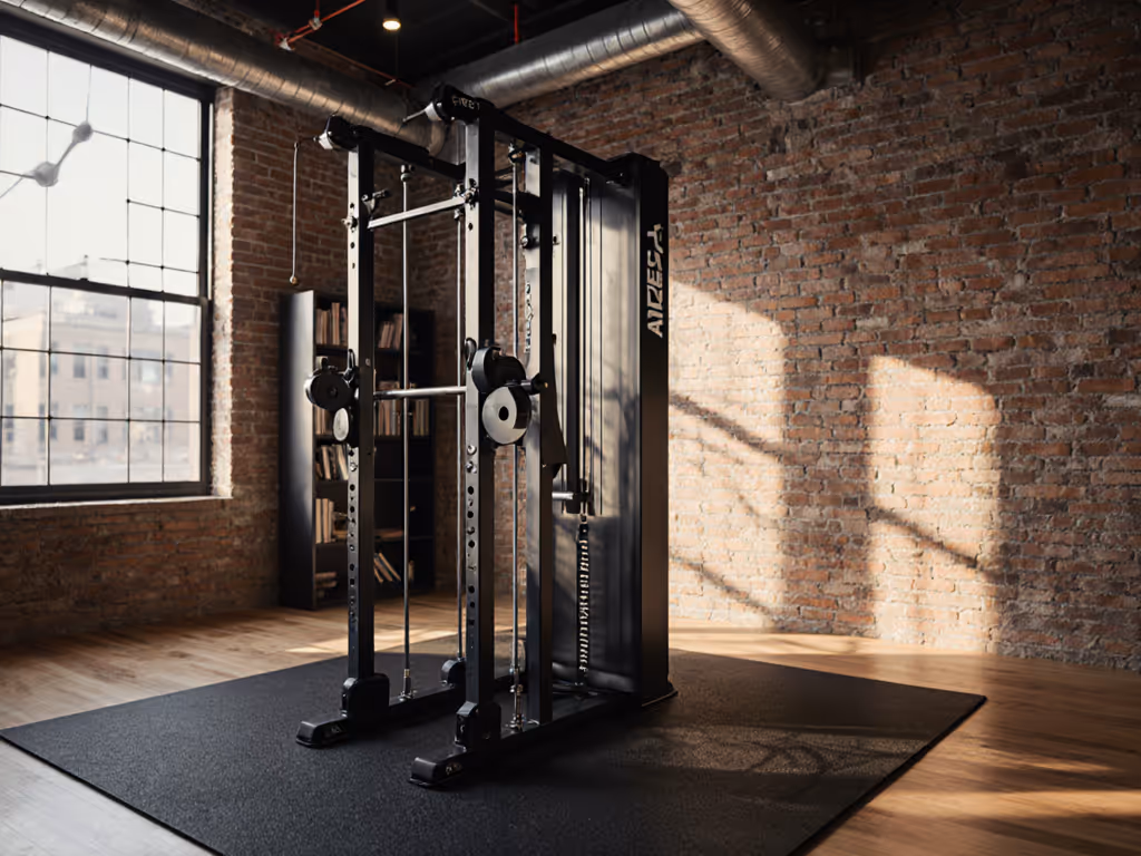 REP Fitness Ares 2.0: Space-Efficient Dual Stack Home Gym
