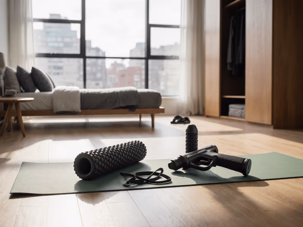 Space-Saving Home Gym Recovery Equipment Guide