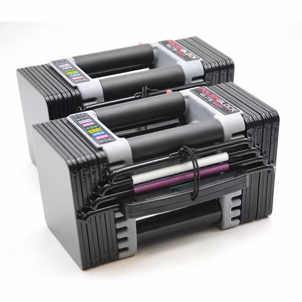POWERBLOCK Elite EXP Adjustable Dumbbells (5-50 lb)
